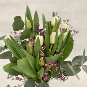ramo tulipanes blancos regalar